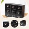Desktop Storage Cabinet Organizer Space Saving Wood Bin Hallway Decorative Boxes NightStand Nursery