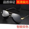 Polarized Sunglasses Men'S Retro Toad Glasses Color-Changing Day And Night Night Vision Shading Driving Fishing Smart Tide