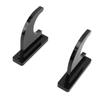 2 PCS Sword Holder Acrylic Wall Mount Polished Strong Load Bearing Adjustable Sword Hook for Axes