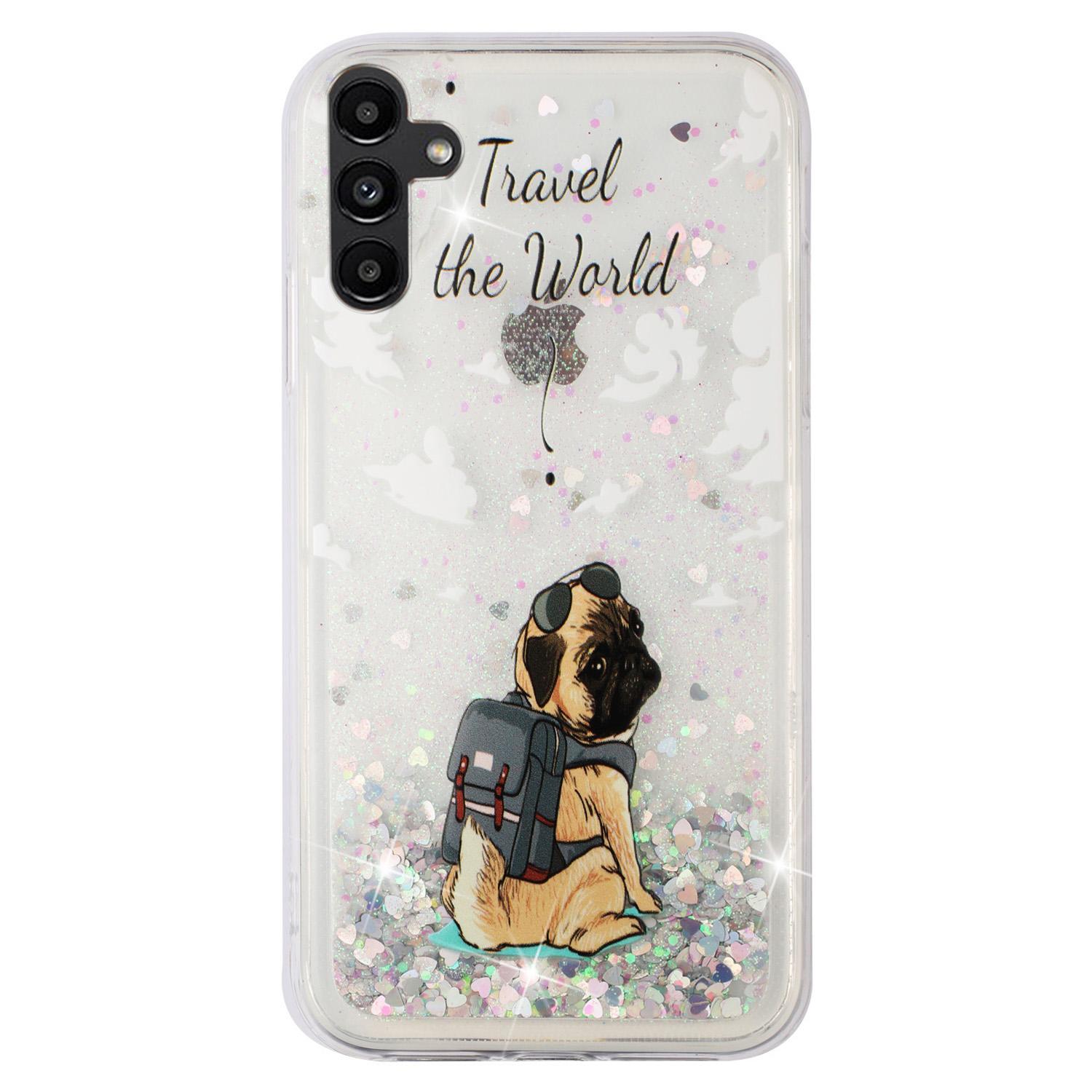 

Чехол для Samsung Galaxy A56 5G с плавающим узором «жидкий песок», мягкая задняя крышка из ТПУ Dog