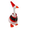 Christmas Goose Costume Felt Fabric Seasonal Goose Figurines Costume Handmade Festive Outfit Table Desk Decoration