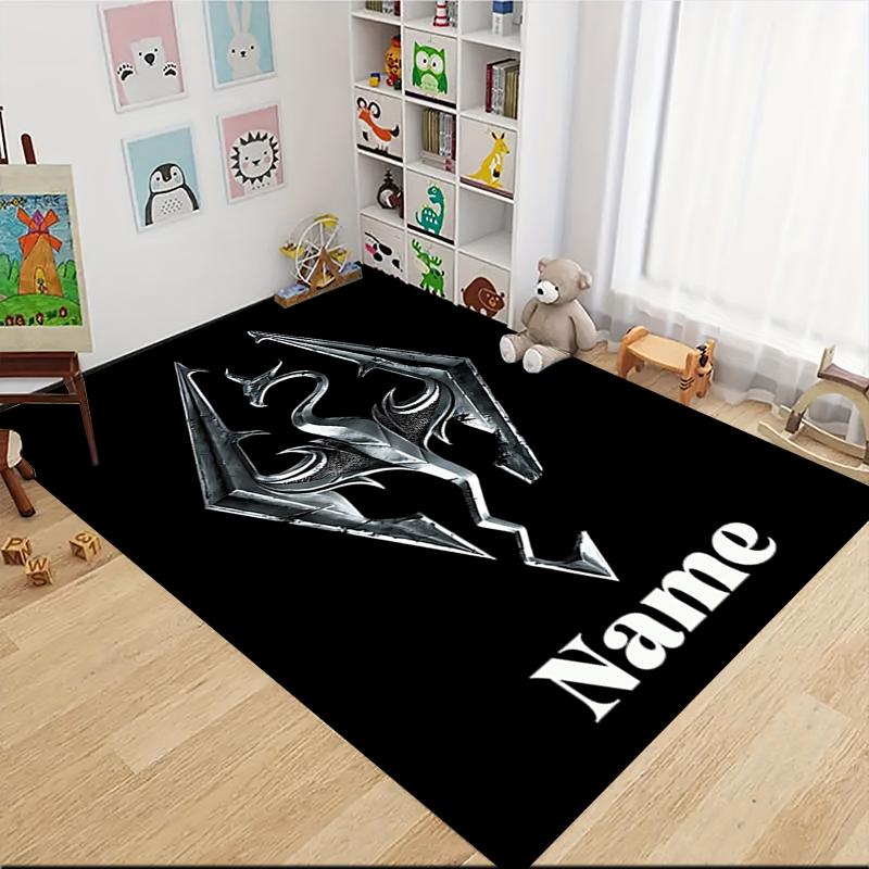 Custom Name BT21 Character Collection Carpet Rug Customizable Soft Washable Anti-Slip Home Living Room Sofa Mats Personalized Rug. 0909139