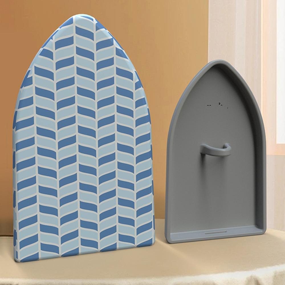 Mini Ironing Board Handheld Heat Resistant Ironing Gloves with Finger Loop Anti-scald Clothes Garment Steamer Sleeve