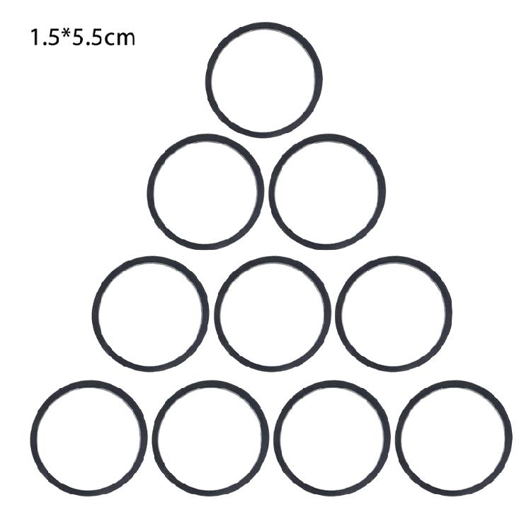 

10Pcs/bag 1.5mm Universal Cassette Tape Machine Belts Assorted Common Rubber