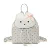 Schoolbag1011 New Korean Cute Cartoon Rabbit Backpack Women's Large-capacity Commuter Tote Bag Girl Wind Messenger Bag