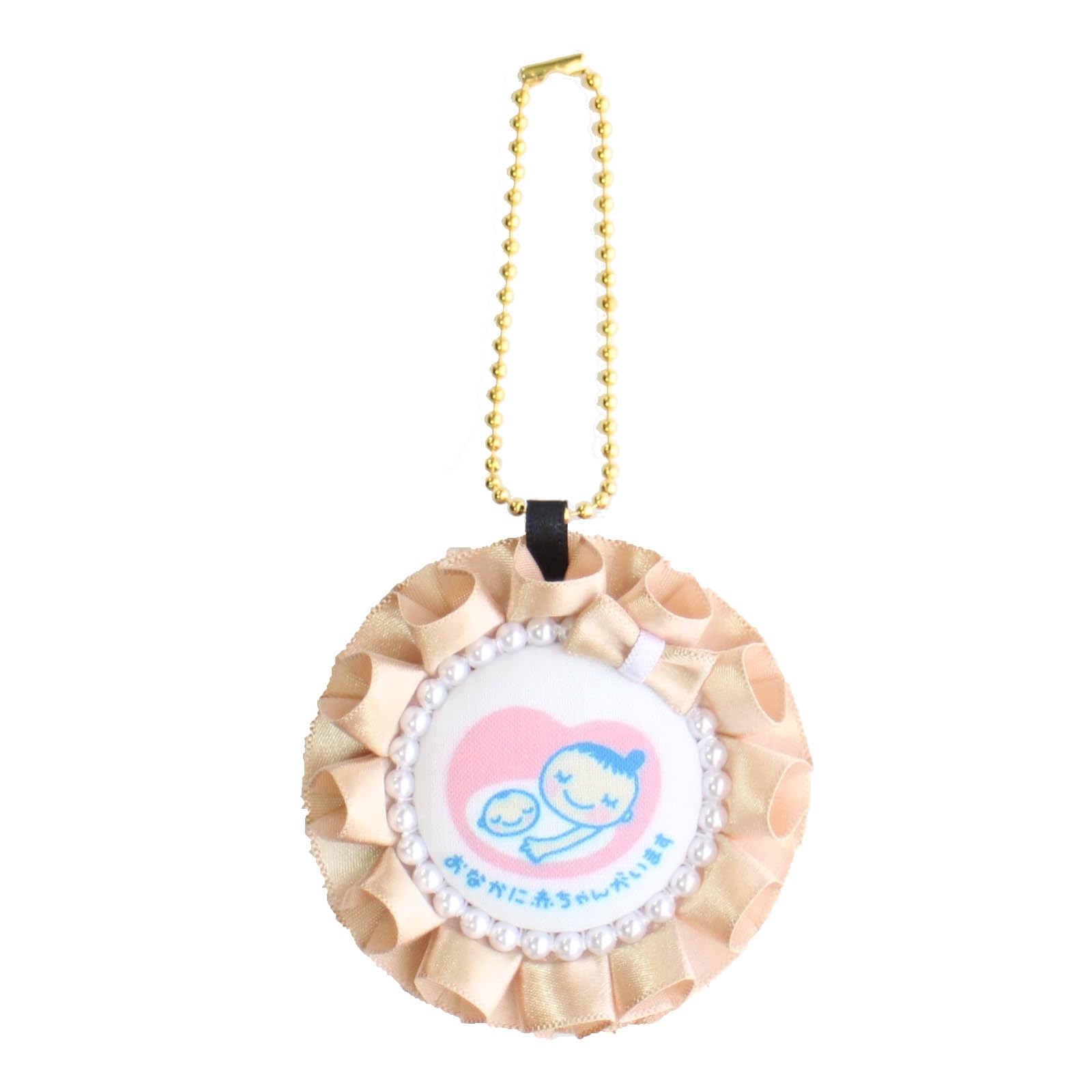 TOA ROSETTE Роза Мамы, Двусторонняя, Знак Празднования Беременности, Жемчужный Шарм, Стильный Подарок, Лента, Простой, Милый, Взрослый, Ребенок, Плодородие