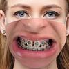 Adult - Funny Face Scarf Breathable Cycling