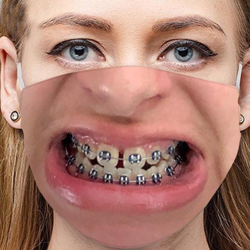 Adult - Funny Face Scarf Breathable Cycling