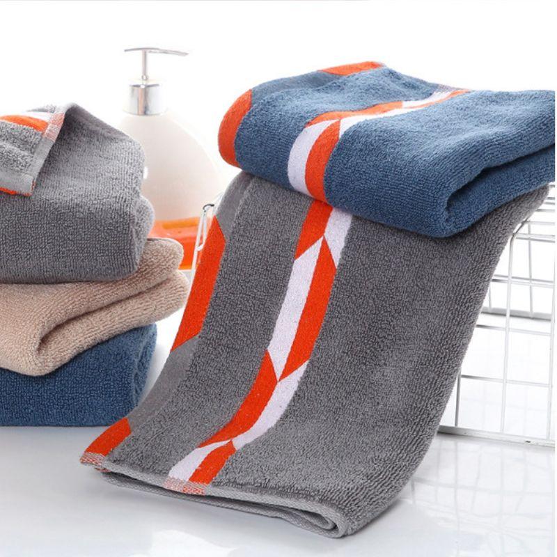 Best Selling 100% Cotton Embroidered Face Towel Factory Supply Soft Absorbent 35-75 Towel for Home Use Woven Customizable