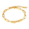 2026 European and American INS Style Fashion Bracelet Women's Niche High-end Sense Simple and Versatile Titanium Steel Jewelry