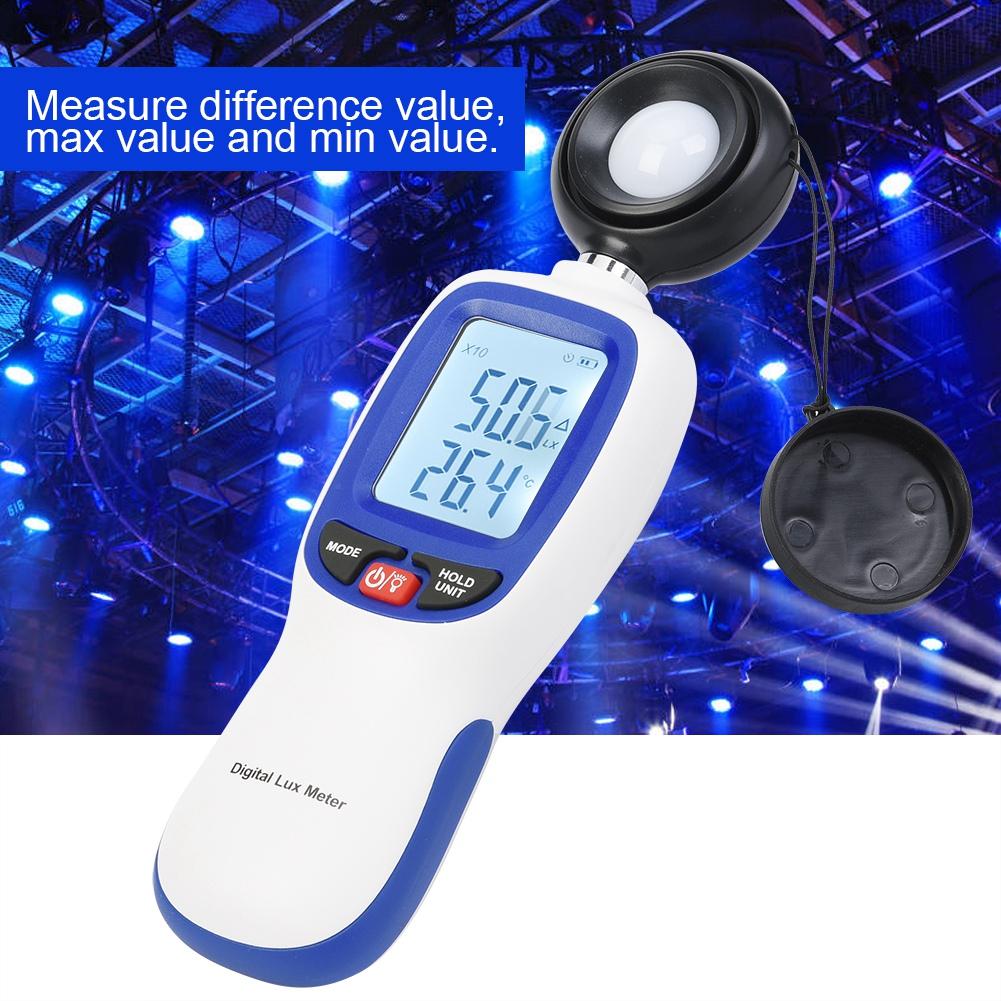 WT81 Digital Handheld Luxmeter Portable Light Meter Tester Illuminometer