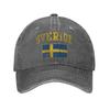 Baseball Cap Sweden Country Flag Spring yk Funny Trucker Hat  Unisex Unisex Design Outdoor Sport Hot Sale Baseball Caps
