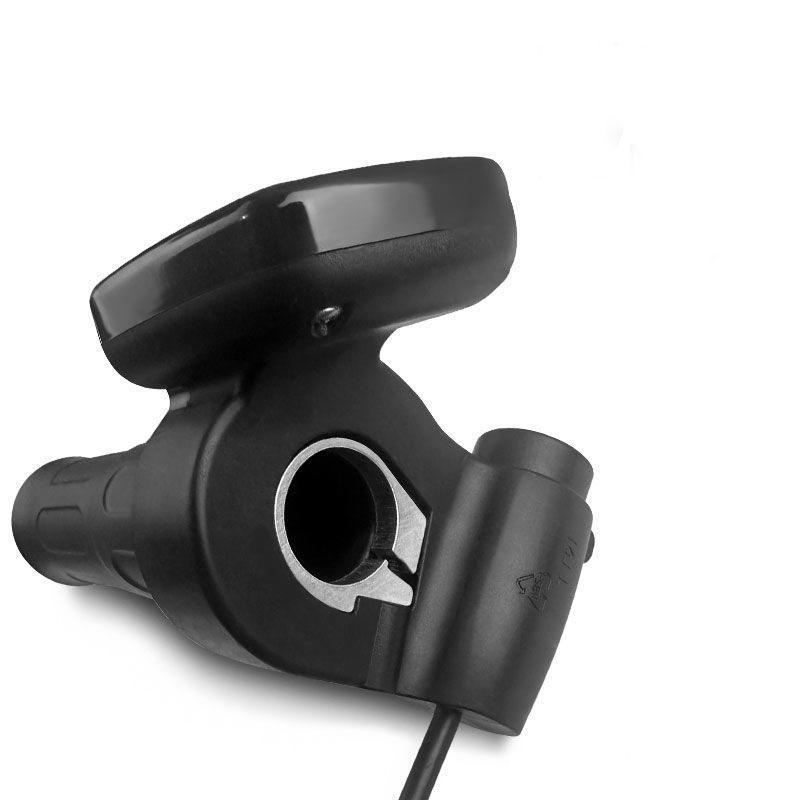 1 Pair 36v/48/60v Electric Bike Scooter Throttle Grip Handlebar With Lock Led Power Display Bicycle Accessories