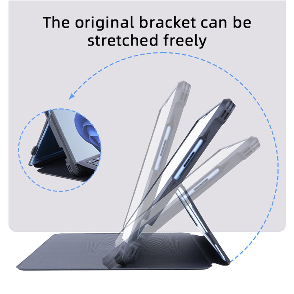 For Microsoft Surface Pro 11/10/9 Case PU Leather+Acrylic+TPU Protective Tablet Cover