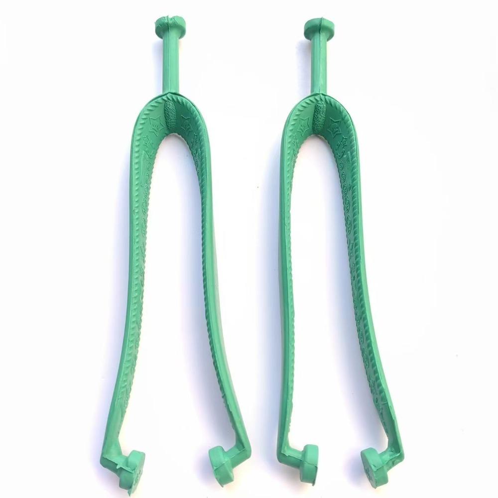 1 Paio Sandalo Tanga Stile Thailandese Cinturino di Ricambio Colore Unico Resistente all'Usura Cinghie a Tracolla Clip a Tre Punti in Gomma