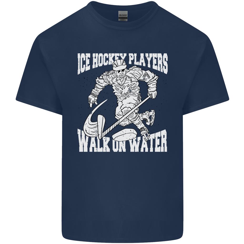 Ice Hockey Players Walk On Water Unisexs Light Cotton TShirt