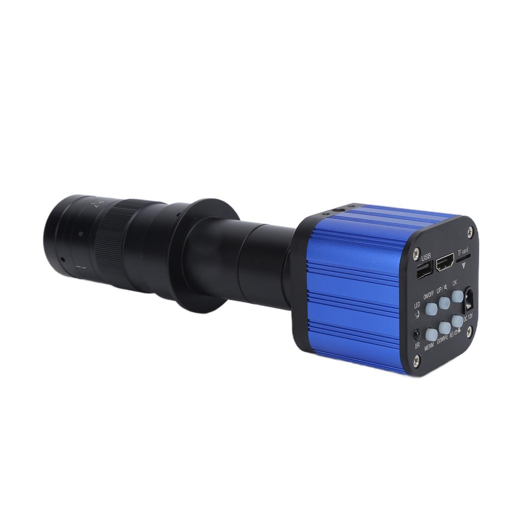 4K 180x C Mount Industrial Camera High Definition Video Microscope Camera for Repairing for SONY Sensor AC 100‑240VEU