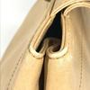 CHANEL Turnlock CC CC Mark Bag Tote Bag Hand Bag Leather Beige