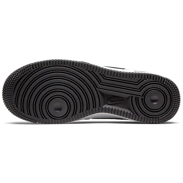 (GS) Nike Air Force 1 LV8 'White Black Mini Swoosh' Kids' CT5531-100