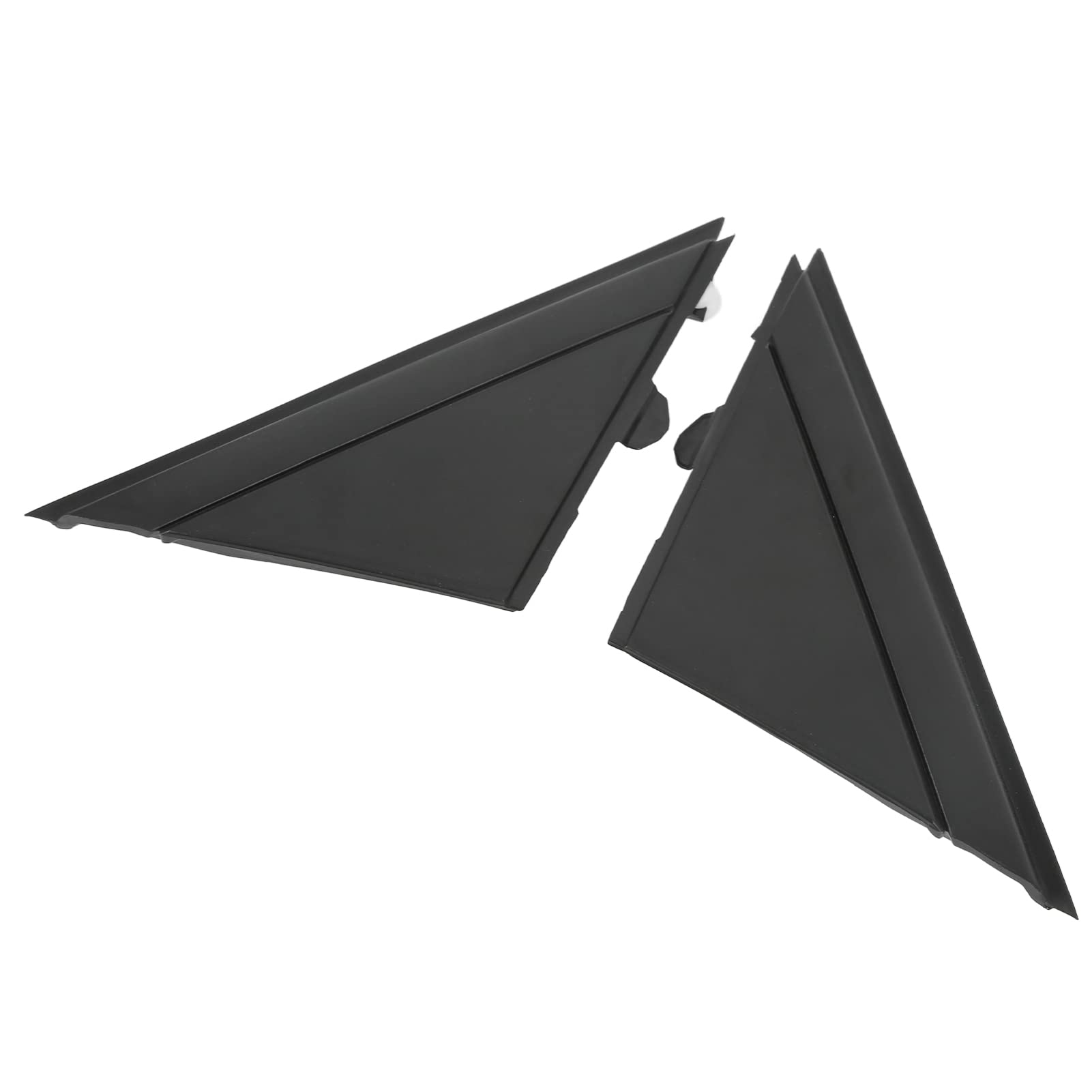 

Door Mirror Flag Cover, 1Sh17Kx7Aa Wing Mirror Left and Right Triangle Plate Trim Replacement чёрный