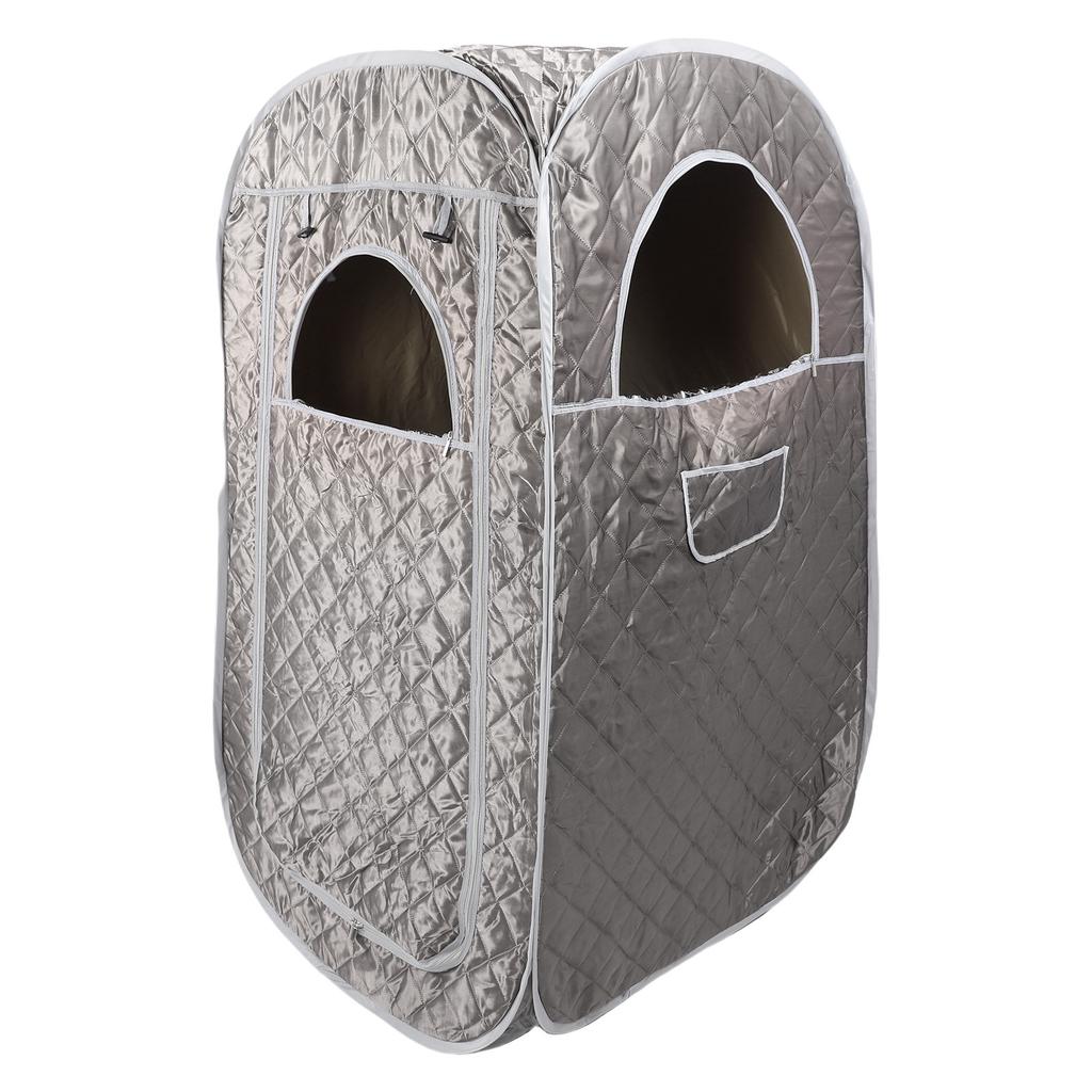 Portable Sauna Box 4.76FT Foldable Full Body Sauna Tent with 3L NaMachine Remote Control Folding Ch for Home Relaxation