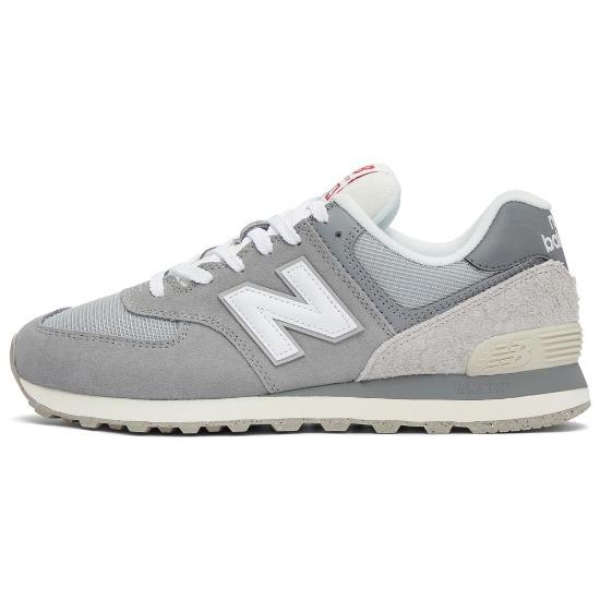 New Balance 574 Slate Grey Unisex Sneakers White U574BKR
