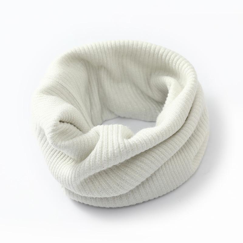 Уютный двухслойный вязаный шерстяной шарф-снуд: Модный шарф-снуд для мужчин и женщин