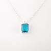 Natural Apatite Gemstone 925 Sterling Silver Jewelry Handcrafted Pendant 0.69" PP-58-4