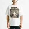 T Shirt Serious Goose Weightlifting Gym Humor Funny Workout Lovers Vintage Washed Casual Stylish Unisex Homme Fashion