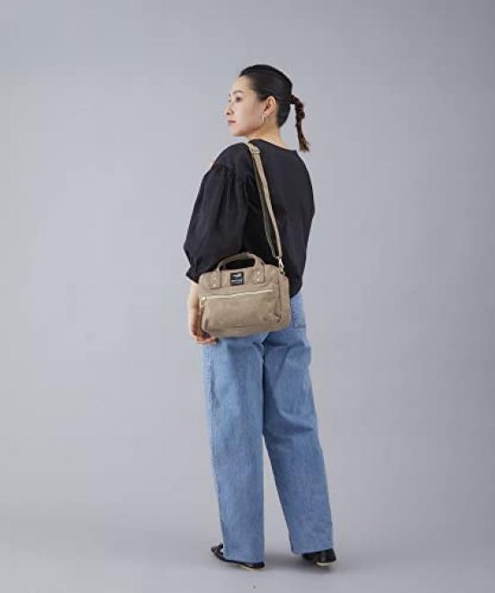 Shoulder A5 POST Denim Blue [Anello] 2-way Bag, Size, Multi-storage, ATC1223Z,