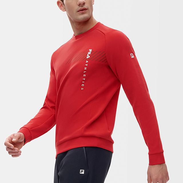 New FILA Athletics Sweatshirts Men's RD Red A11M211210F-RD