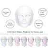 7 Farben Verjüngungs-Gesichtsmasken-Maschine Haushalts-Schönheits-Lichttherapie Gesichtsmaske LED-Licht Photonisches Gesichts-Hals-Masken-Gerät
