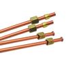 1Pcs Aluminum Copper-plated Air Compressor Exhaust Tube 200/400/600/800mm Bendable Pressure Relief Valve Tube Air Line Hose