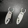 1Pcs Paddle Board Fasten Clip Fix Clamp Expandable Paddle Board Clamp Paddle Board Fin Clips For Kayaking Water Sports