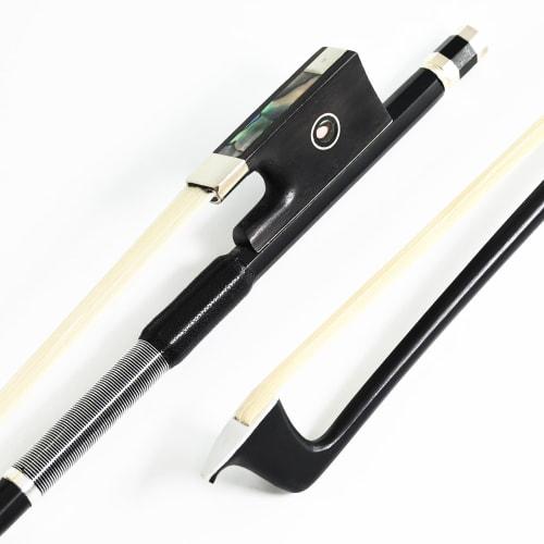 VINGOBOW 4/4 Carbon Fiber Violin Bow, 100V, Full Size, 74.5cm