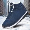 Women's Fashion Winter Boots Plush Lined High Top Design Anti Slip Rubber Outsole Snow Sneakers  New Soft Winter Ankle Boots