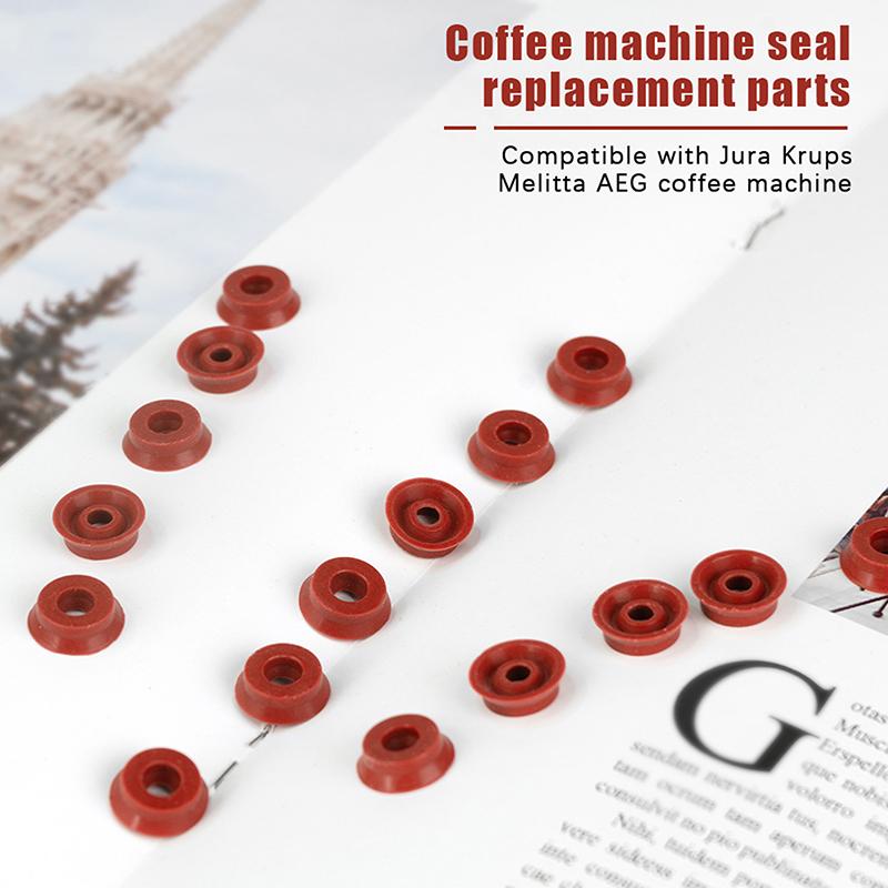 10 Τεμάχια Φλάντζες Στεγανοποίησης Καφετιέρας Συμβατές Με Αξεσουάρ Καφετιέρας Jura Krups Melitta Aeg