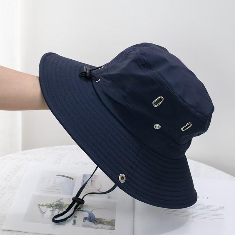 Outdoor-Sonnenschutzkappe mit breiter Krempe für Sommer, Strand, Angeln und Reisen