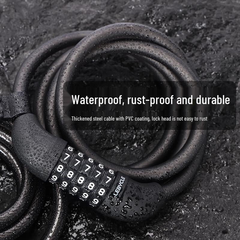 Lebaike 5-Digit Combination Bicycle Lock
