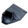 Durable Carbon Black Anti-UV Woven Bag - Thick, Wear-Resistant Snake Skin Design