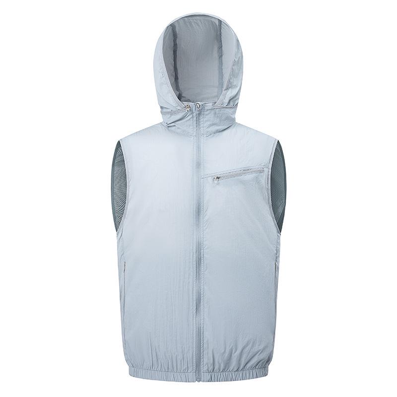 Summer Cooling Suit: High-Tech Fan Vest and Camouflage Fishing Vest for Men