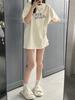 Unisex Plus Size Cotton Loose T-Shirt, Short Sleeve, Oversized, Trendy Brand, Couples Top