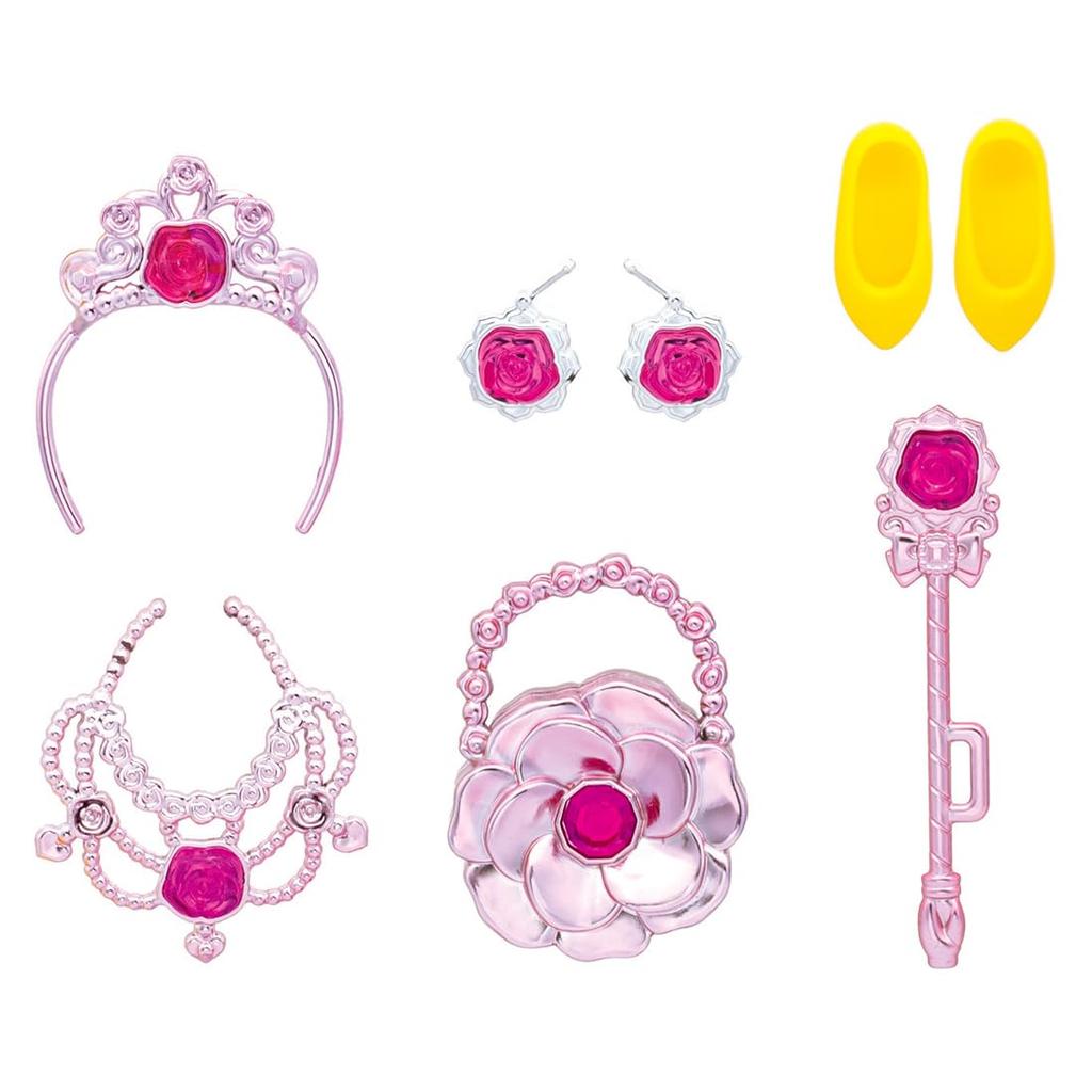 TAKARA TOMY Kleid Fantasy Prinzessin Brilliant Yellow Kleid Spielspielzeug Alter Licca-chan LW-23 Dress-up 3+