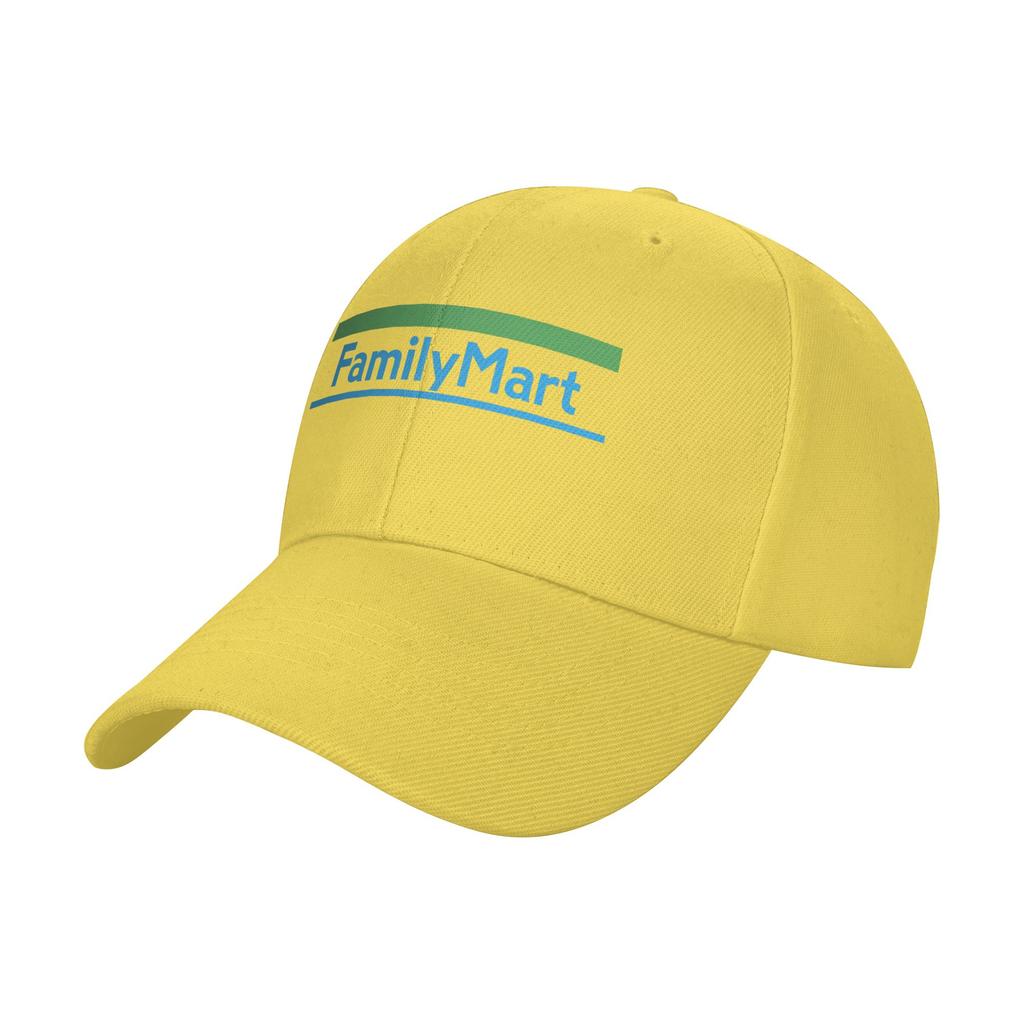 Fashion Family Mart Logo Japan (Konbini) Curved Brim Baseball Cap Workwear Style Caps