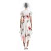Halloween Ghost Bride Scary Bloody Zombie Wedding Dress Costume