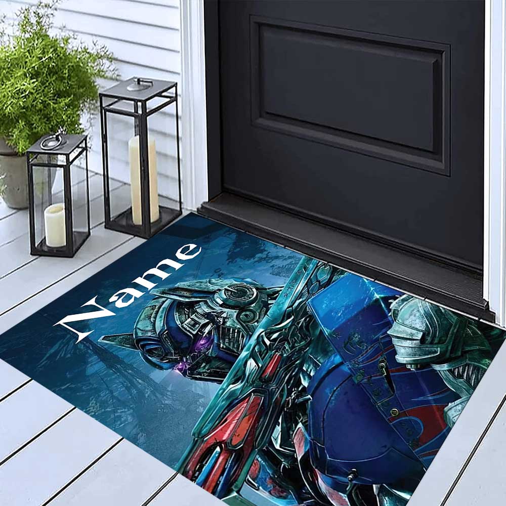 Love Transformers (20) Customize your name rug, office chair cushion, home bedroom living room gift.