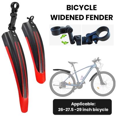 2 Pcs Bicycle Fender Adjustable Front And Rear Fenders Universal Bike Mud Guard Accessories for Mountain Road Bike