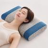 Adult Neck Support Buckwheat Pillow with Herbal Sleep Aid - Firm, Large for Summer