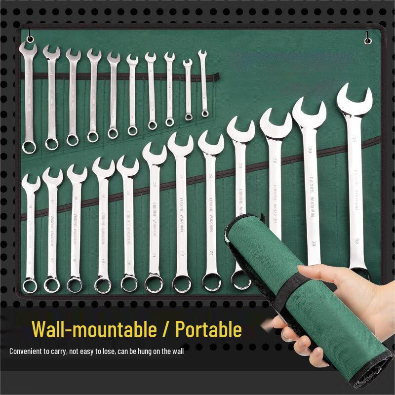 Zhan Ren Zhe Hochharter Spiegelglanz Kombinationsschraubenschlüssel-Satz