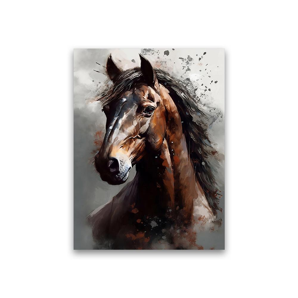 Modern Nodic Animals Wall Art Canvas Poster Owl Horse Lion Elephant Sheep Prints Picture Living Room Bedroom Home Decor